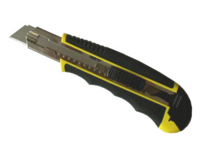 Cuttermesser m. 6 Klingen Button